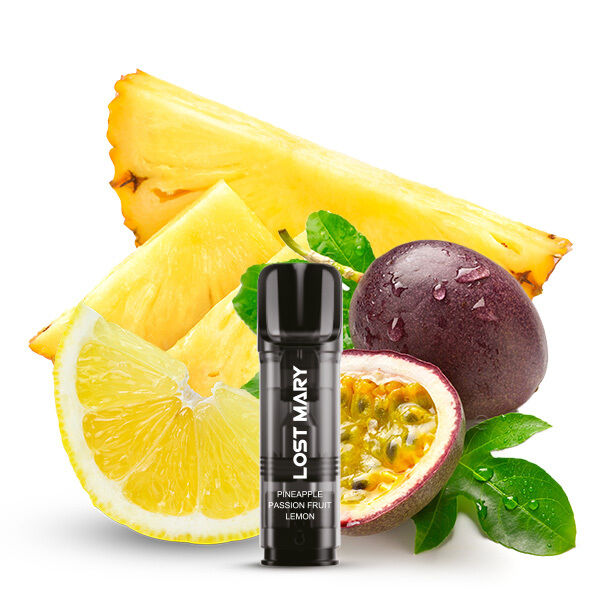 Tappo Einweg PodPineapple Passion Fruit Lemon20mg Nikotinsalz von Lost Mary