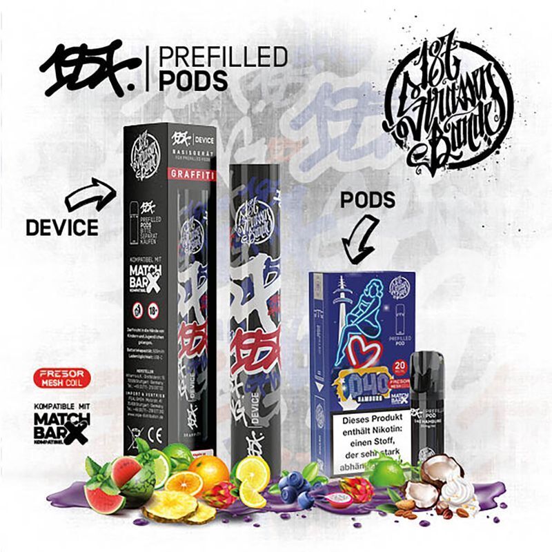 187 Strassenbande Prefilled Pod Kit