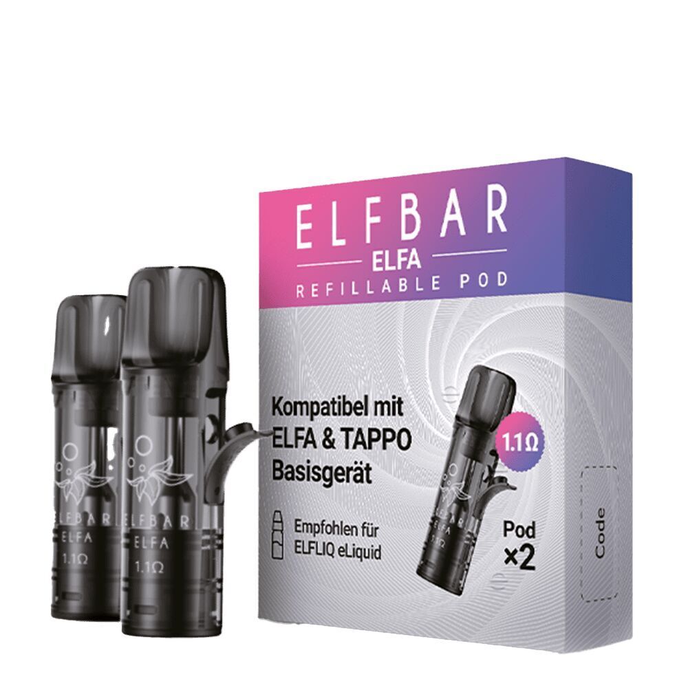 Elfbar Elfa Leerpods 1,1 Ohm (2 Stück)